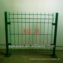 angle bent type welded mesh fence panel